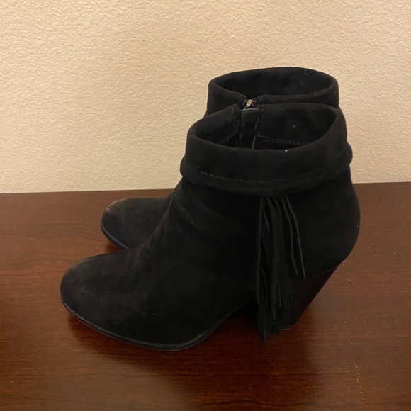 Rampage Fringe Ankle Boots - Picture 2 of 4